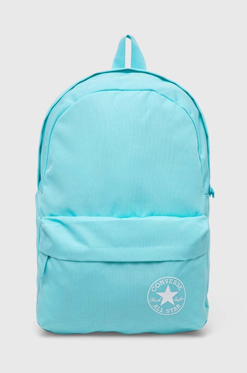 Converse rucsac culoarea turcoaz, mare, cu imprimeu, 10025962-A18