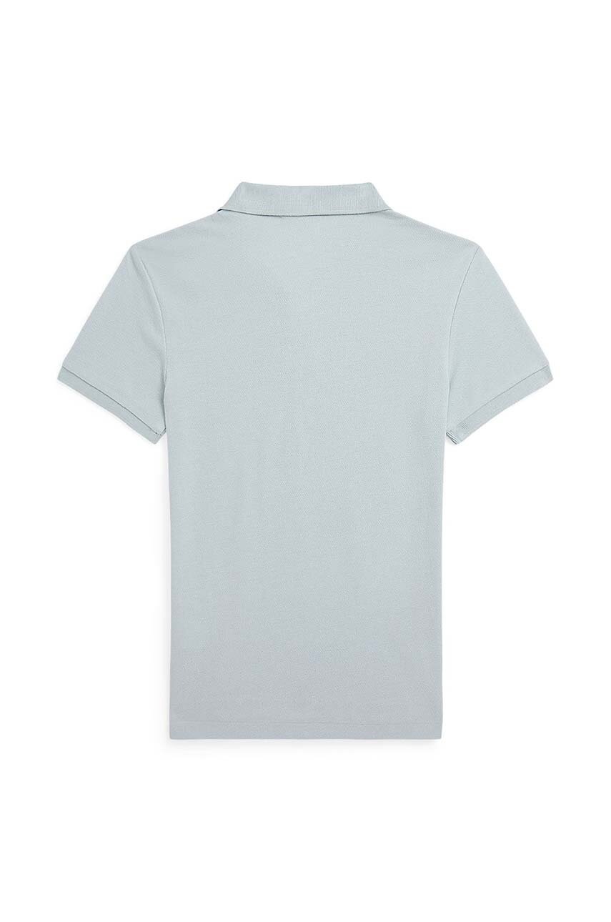 Дитяче бавовняне поло Polo Ralph Lauren однотонний
