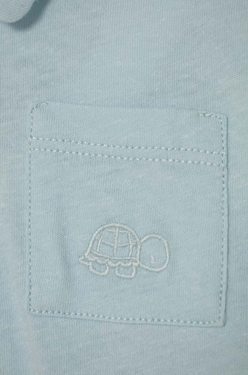 Дитяче поло United Colors of Benetton однотонний