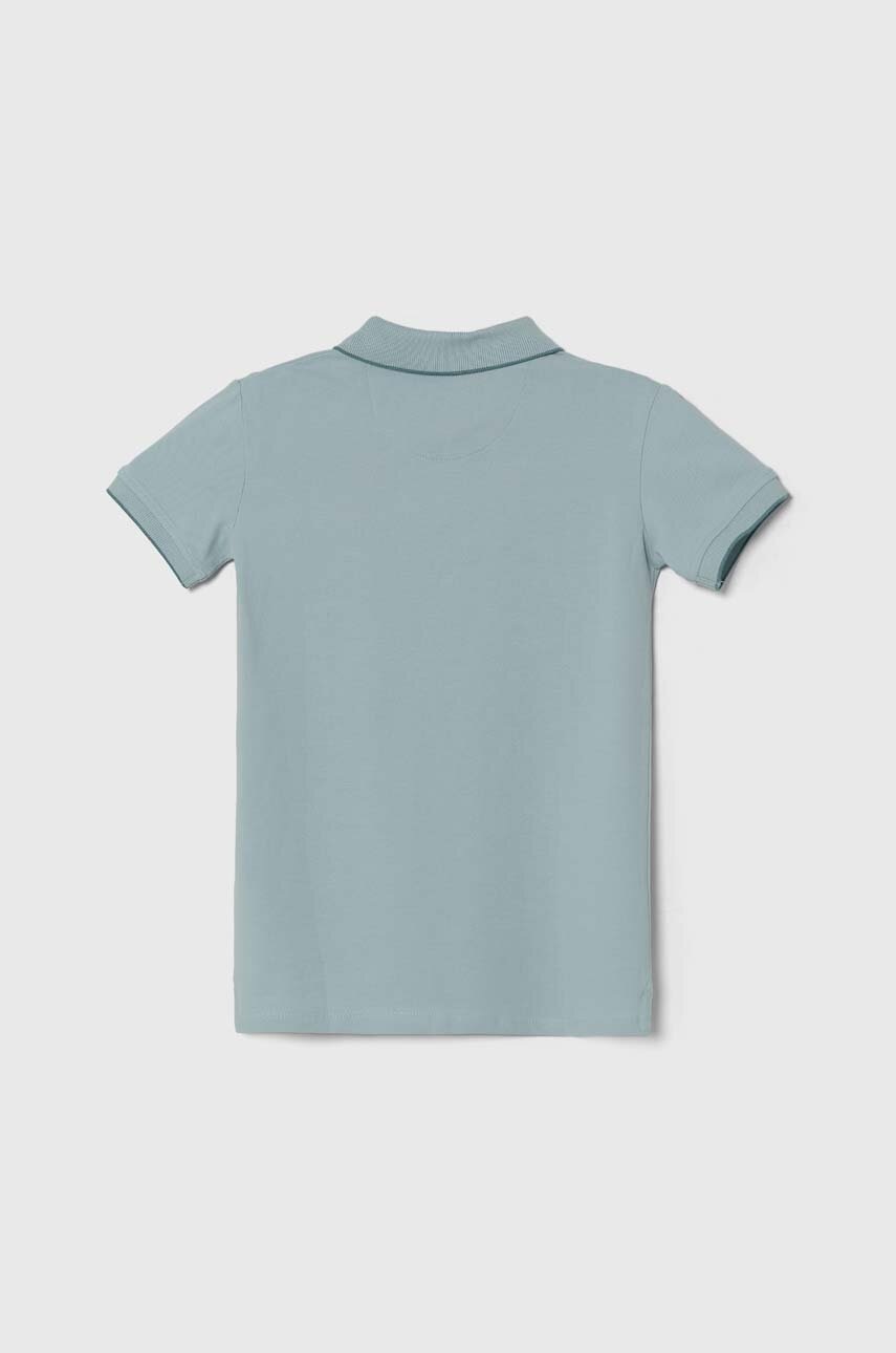 Детское хлопковое поло Pepe Jeans NEW THOR однотонный