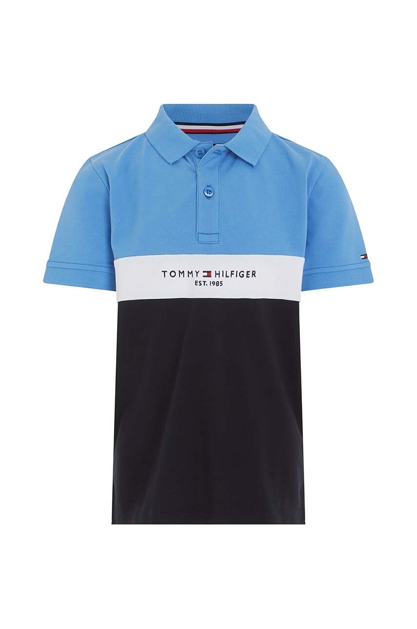 Дитяче поло Tommy Hilfiger візерунок