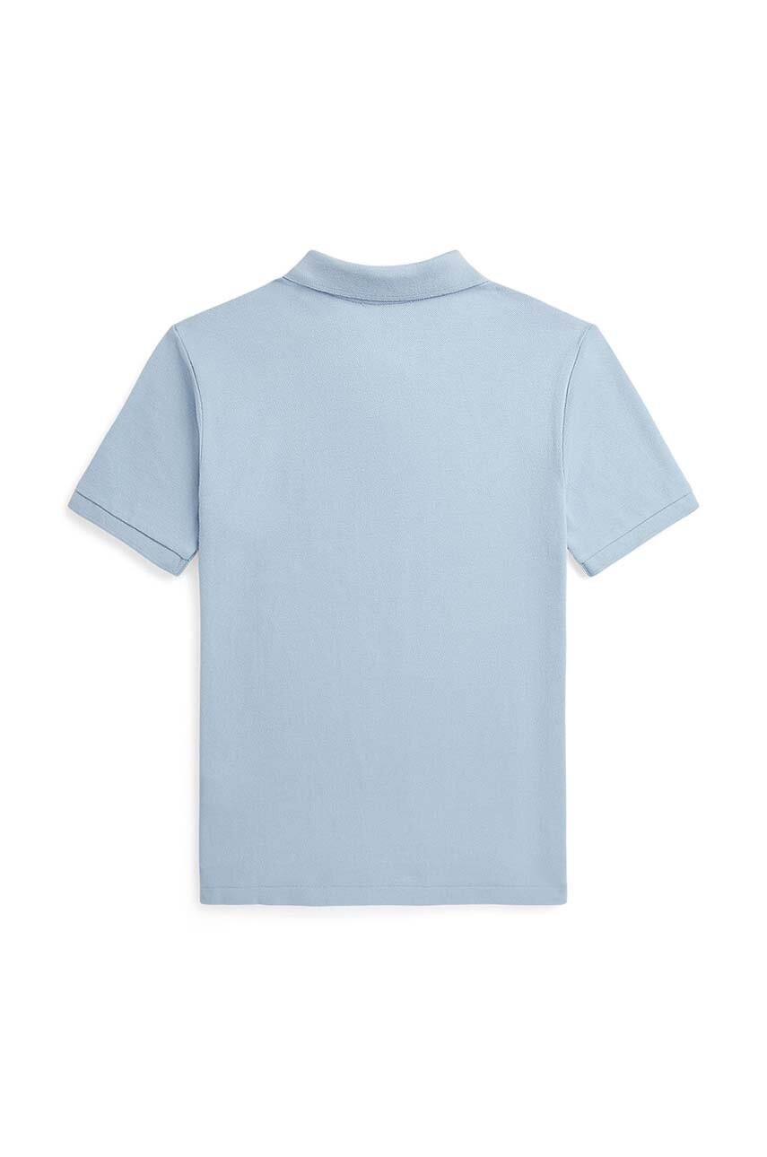 Дитяче бавовняне поло Polo Ralph Lauren однотонне 323853788016