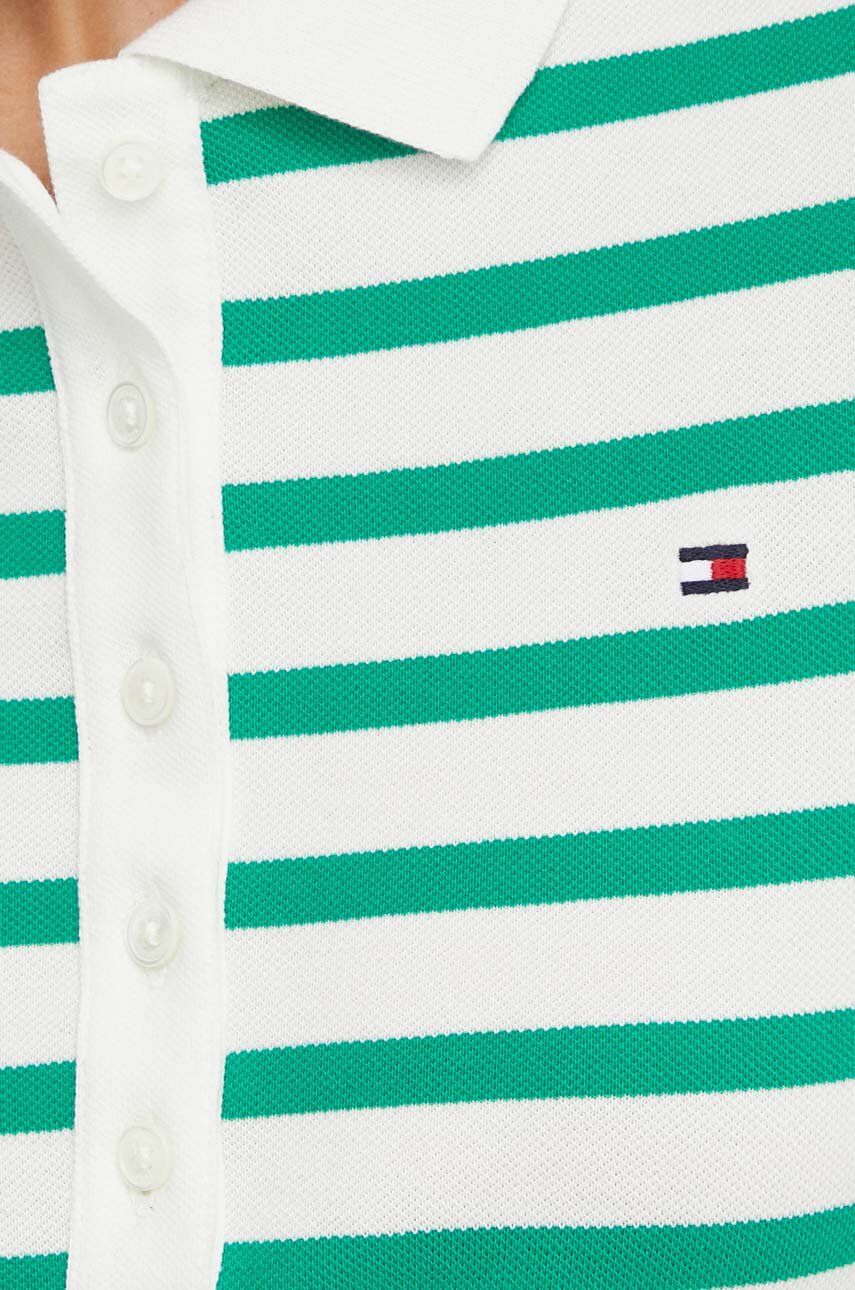 Polo Majica Tommy Hilfiger Za žene, Boja: Zelena, WW0WW39530