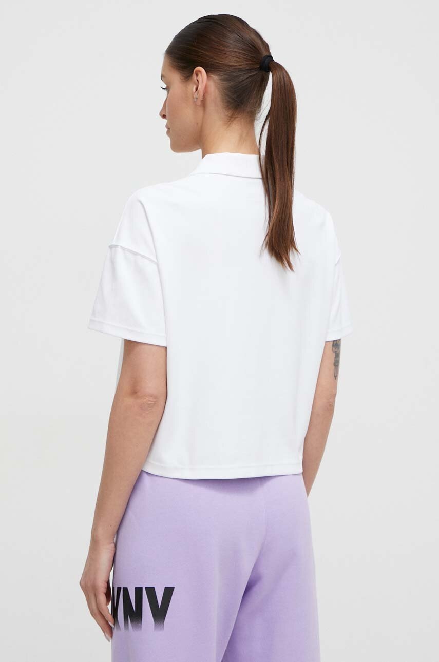 Πόλο DKNY χρώμα: μπεζ φωτογραφία