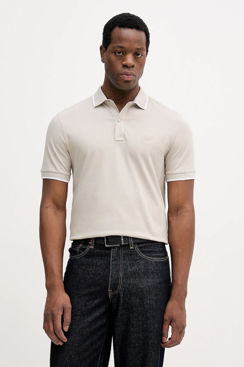 BOSS Orange tricou polo Passertip