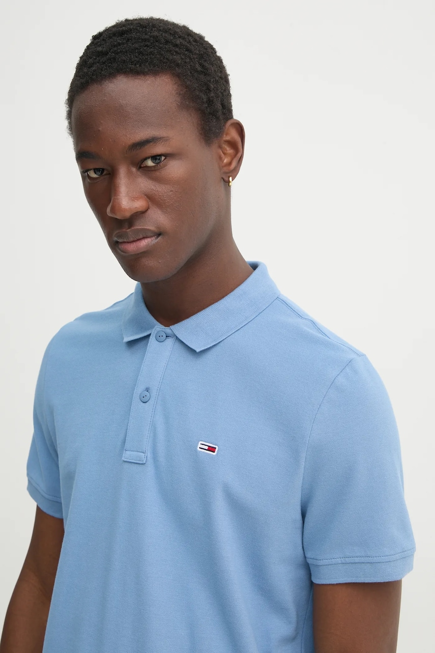 Bavlnené polo tričko Tommy Jeans