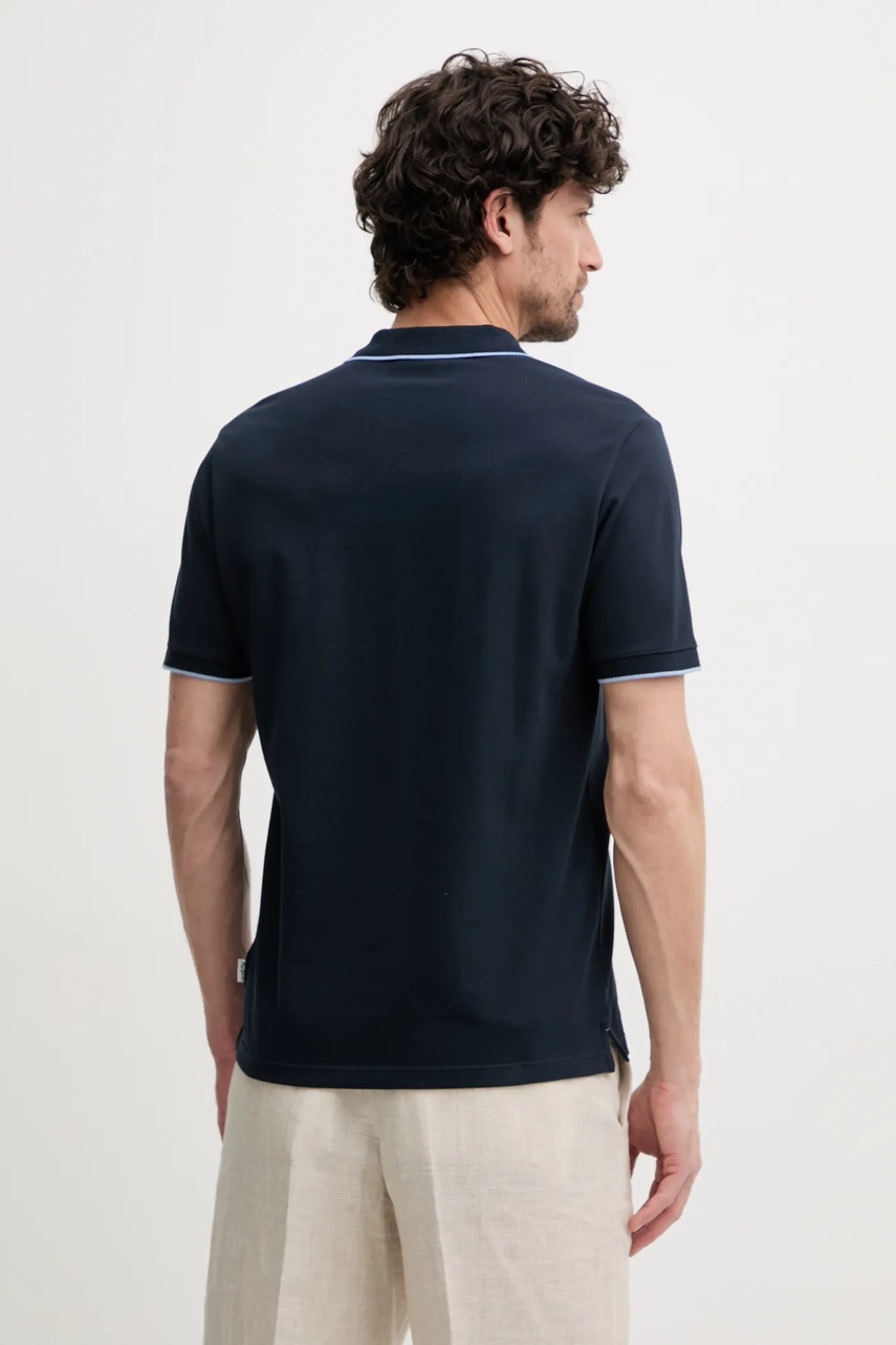 Pepe Jeans pamut póló Hans zöld, sima, PM542101 termék 2. képe