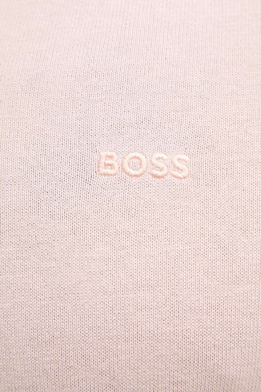 BOSS Orange polo tričko pánske s bavlnou