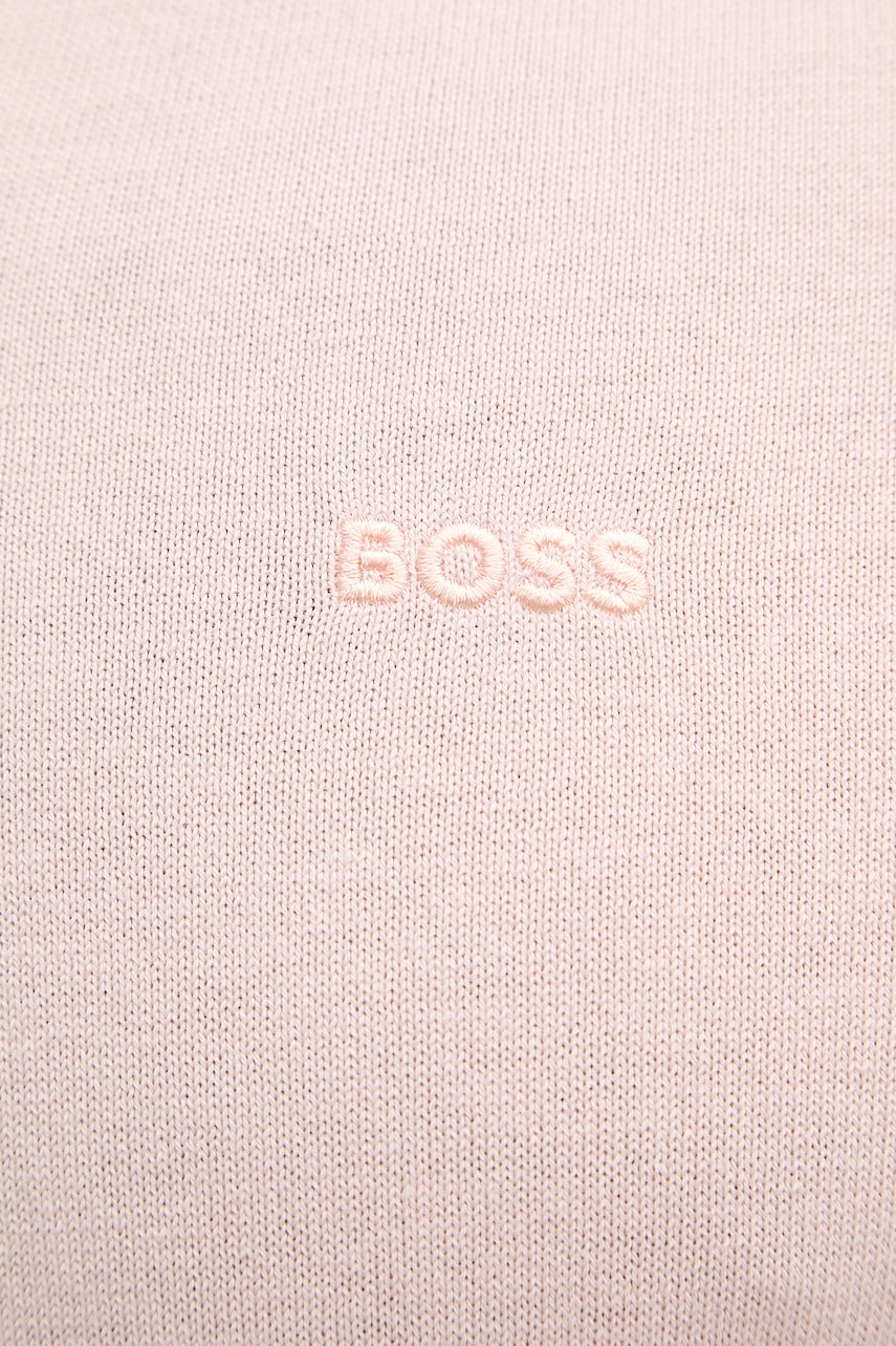 BOSS Orange polo tričko pánske s bavlnou