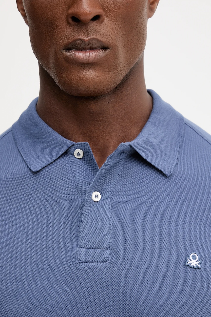 Bavlnené polo tričko United Colors of Benetton