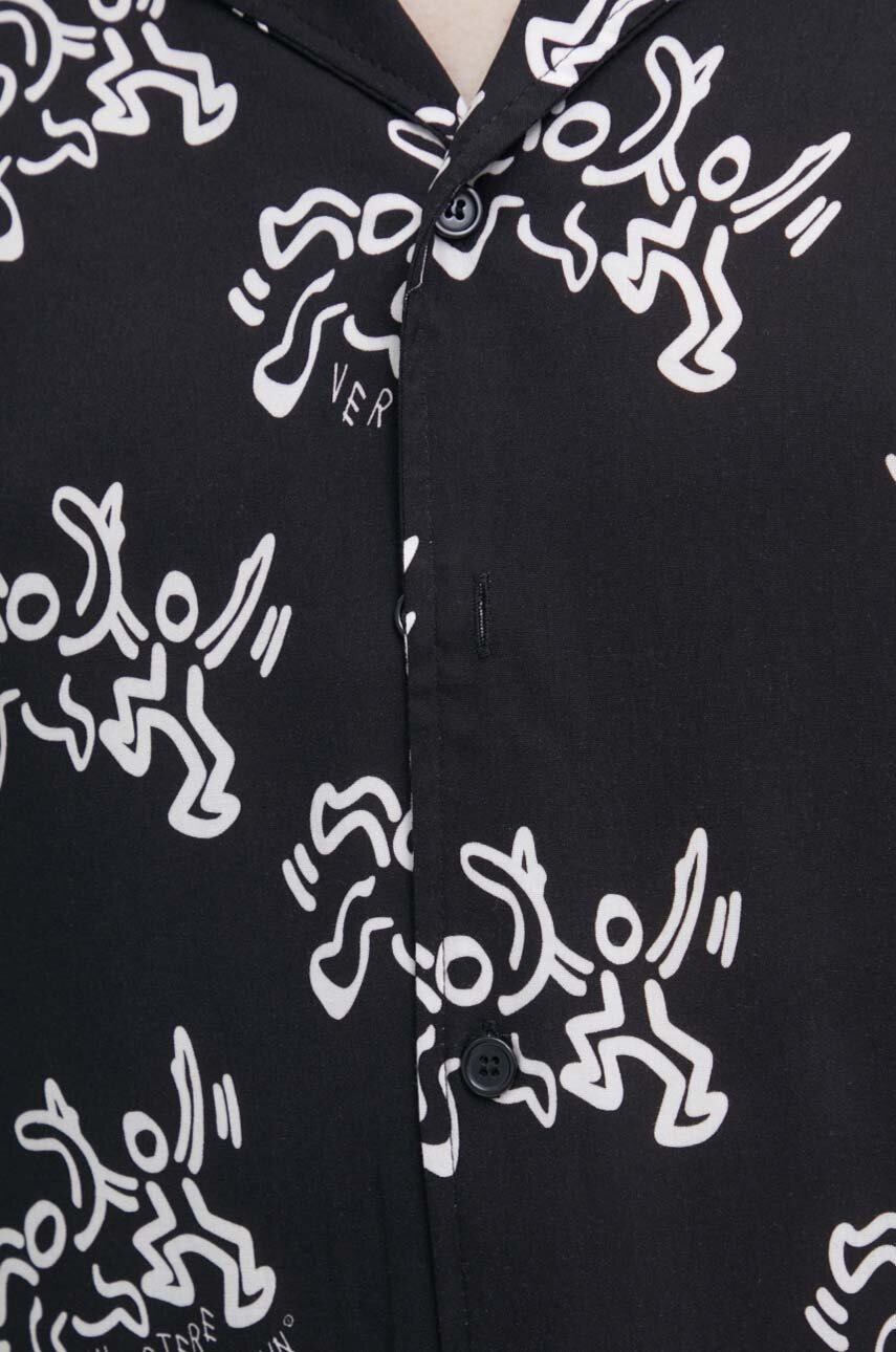 Πουκάμισο Vertere Berlin 0 χρώμα: μαύρο, VER SH12 VER SH12 φωτογραφία