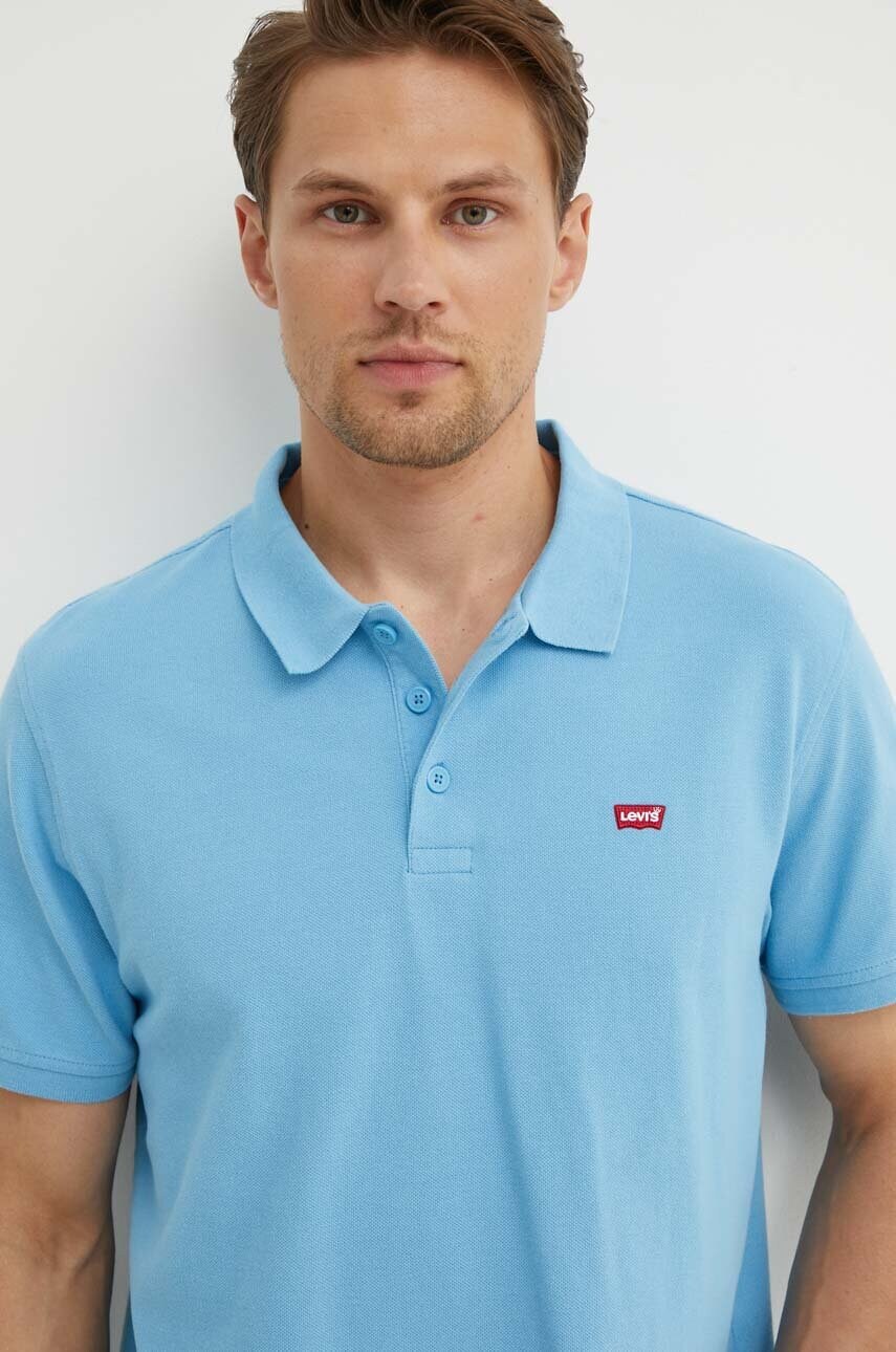 Levi\'s polo de bumbac neted, 35883