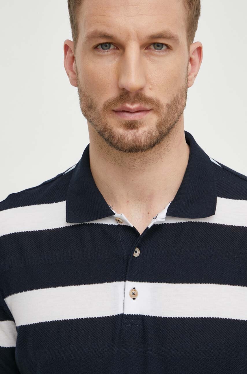 Πόλο Liu Jo χρώμα: ναυτικό μπλε φωτογραφία