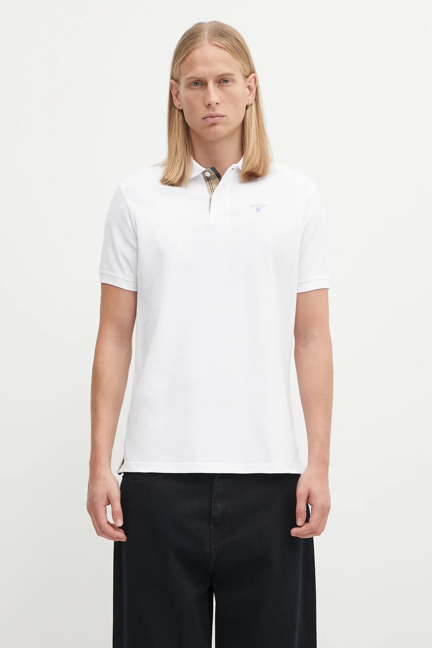 Barbour polo de bumbac Tartan Pique Polo