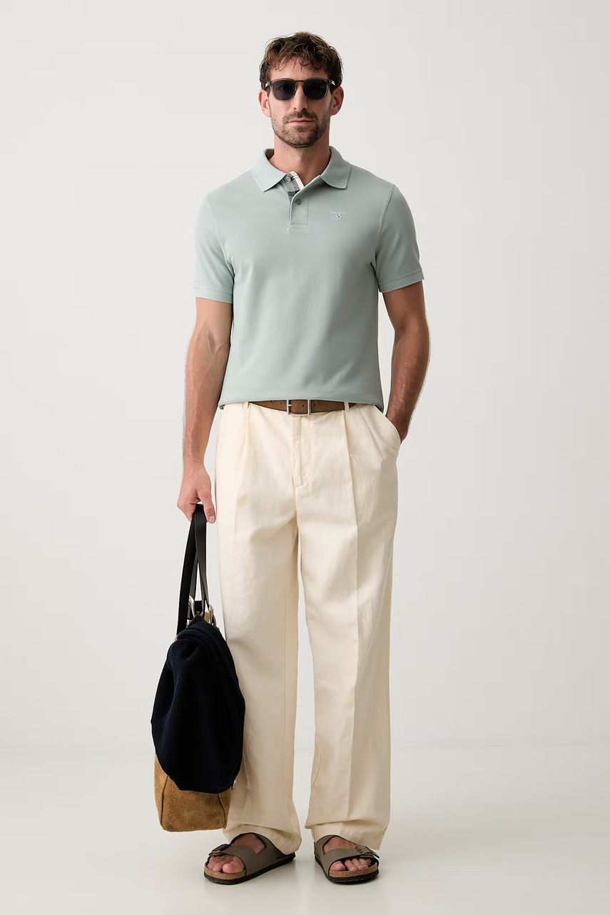 Barbour polo tričko pánske bavlnené