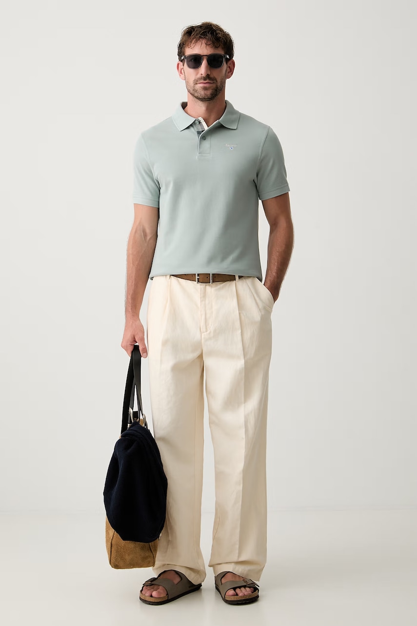 Barbour polo tričko pánske bavlnené