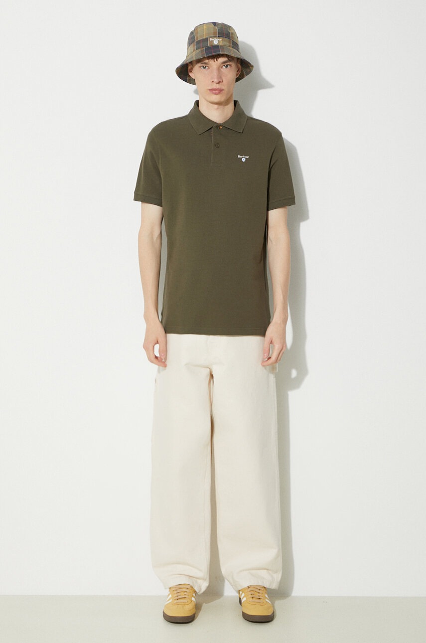 Barbour polo bawełniany męski