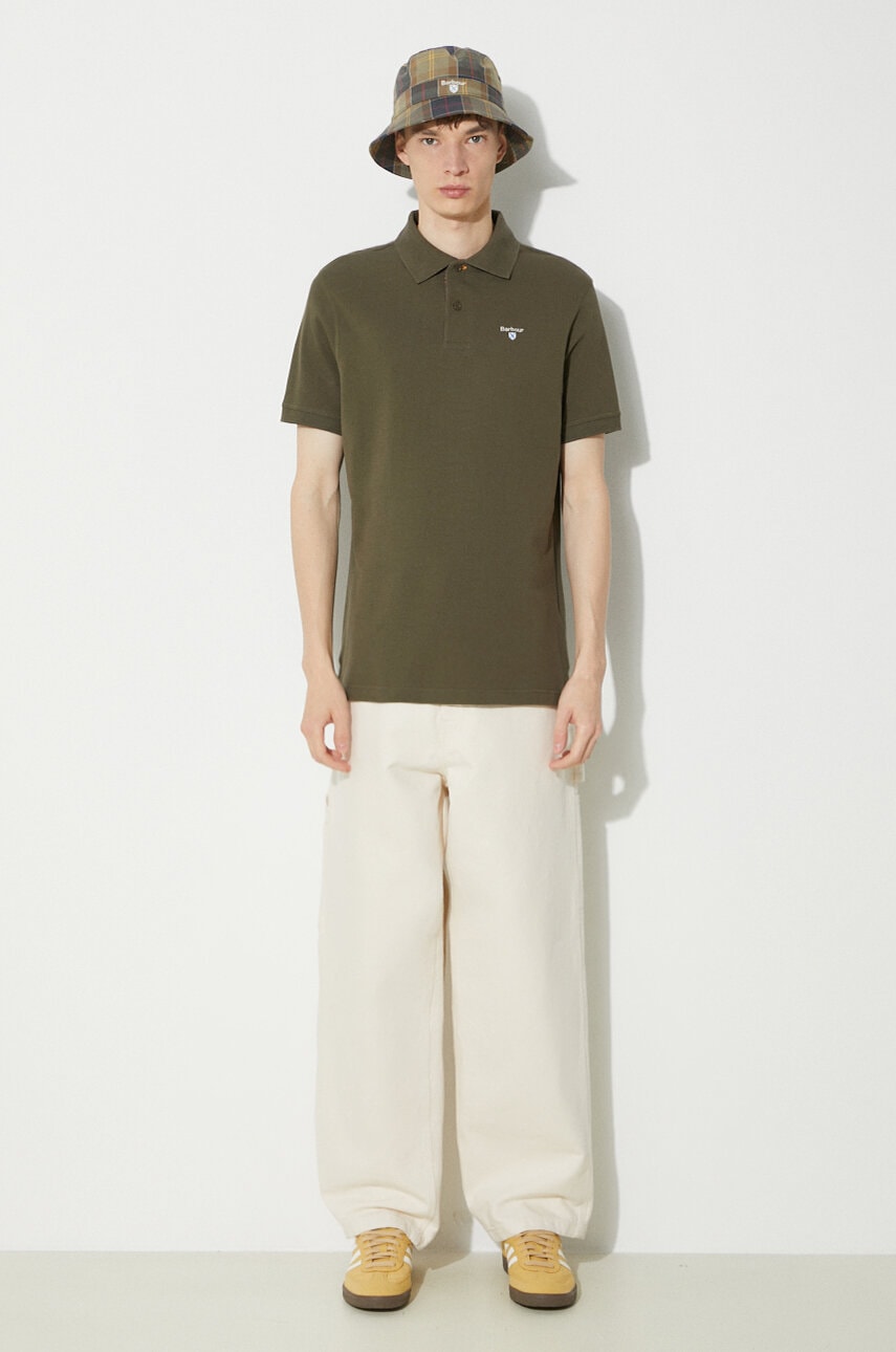 Barbour polo bawełniany męski