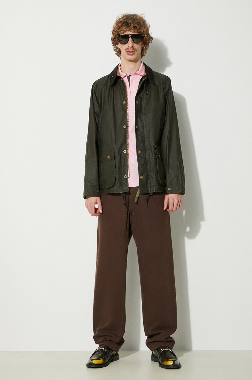 Βαμβακερό μπλουζάκι πόλο Barbour Corpatch Polo χρώμα: ροζ, MML1071 φωτογραφία