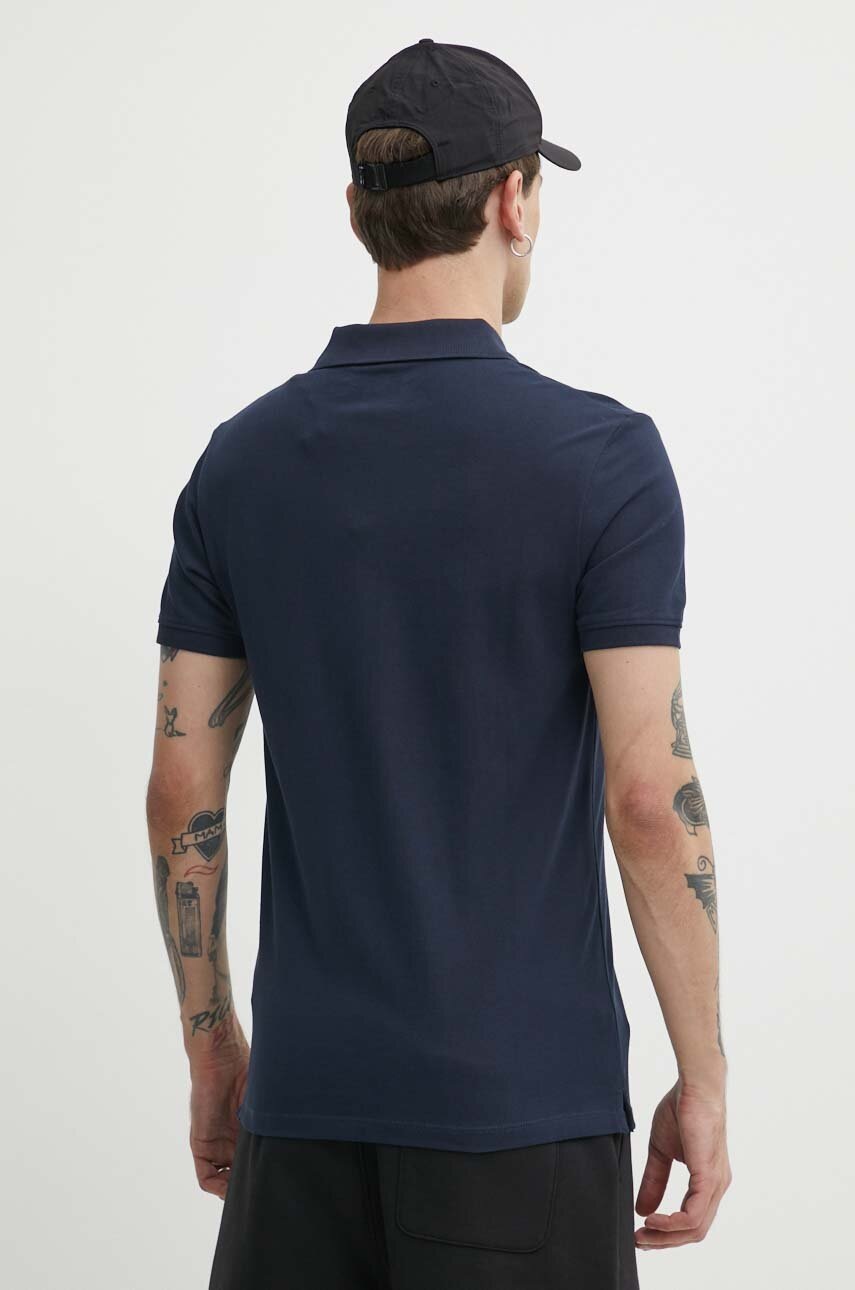 Timberland poló sötétkék, férfi, nyomott mintás, TB0A2DJE4331 termék 2. képe