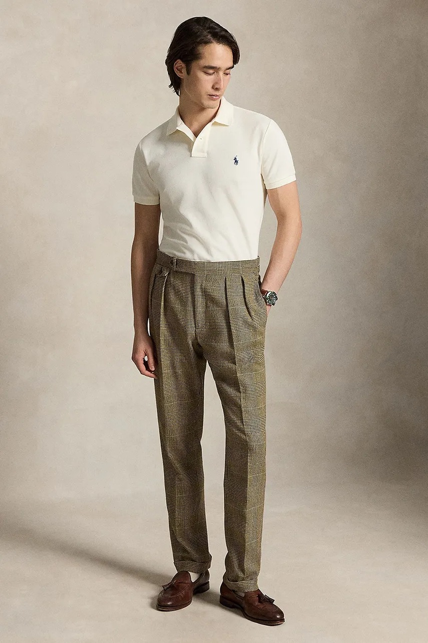Polo Ralph Lauren polo tričko pánske bavlnené