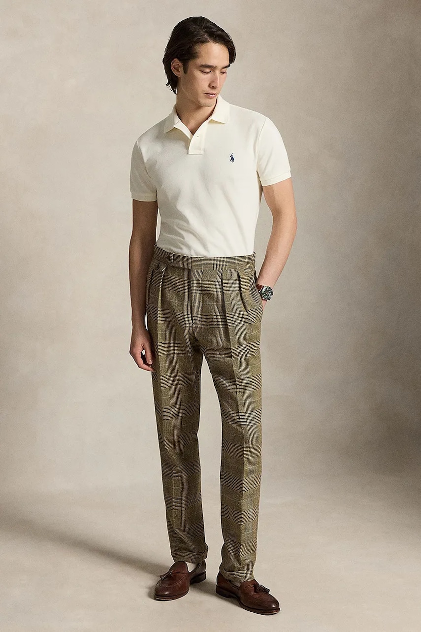 Polo Ralph Lauren polo tričko pánske bavlnené