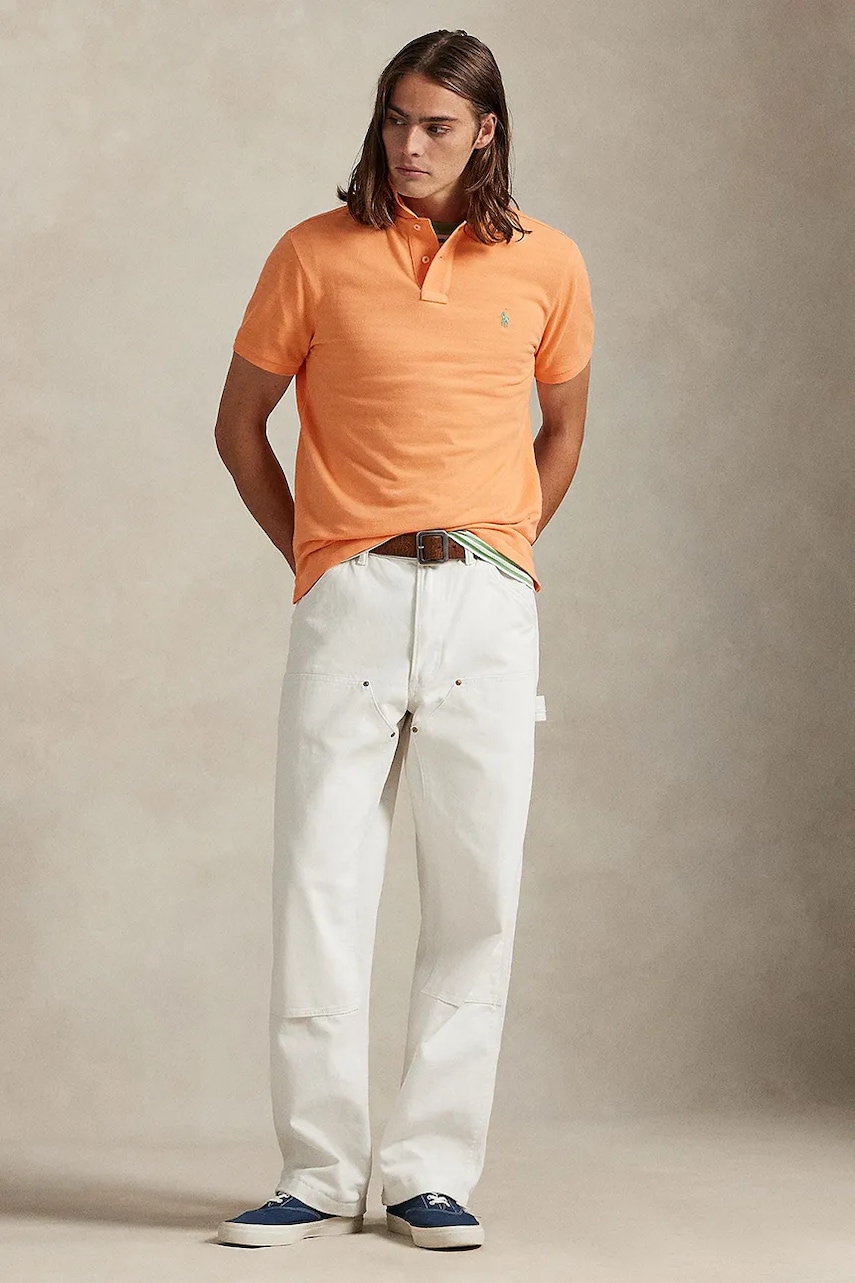 Polo Ralph Lauren polo tričko pánske bavlnené