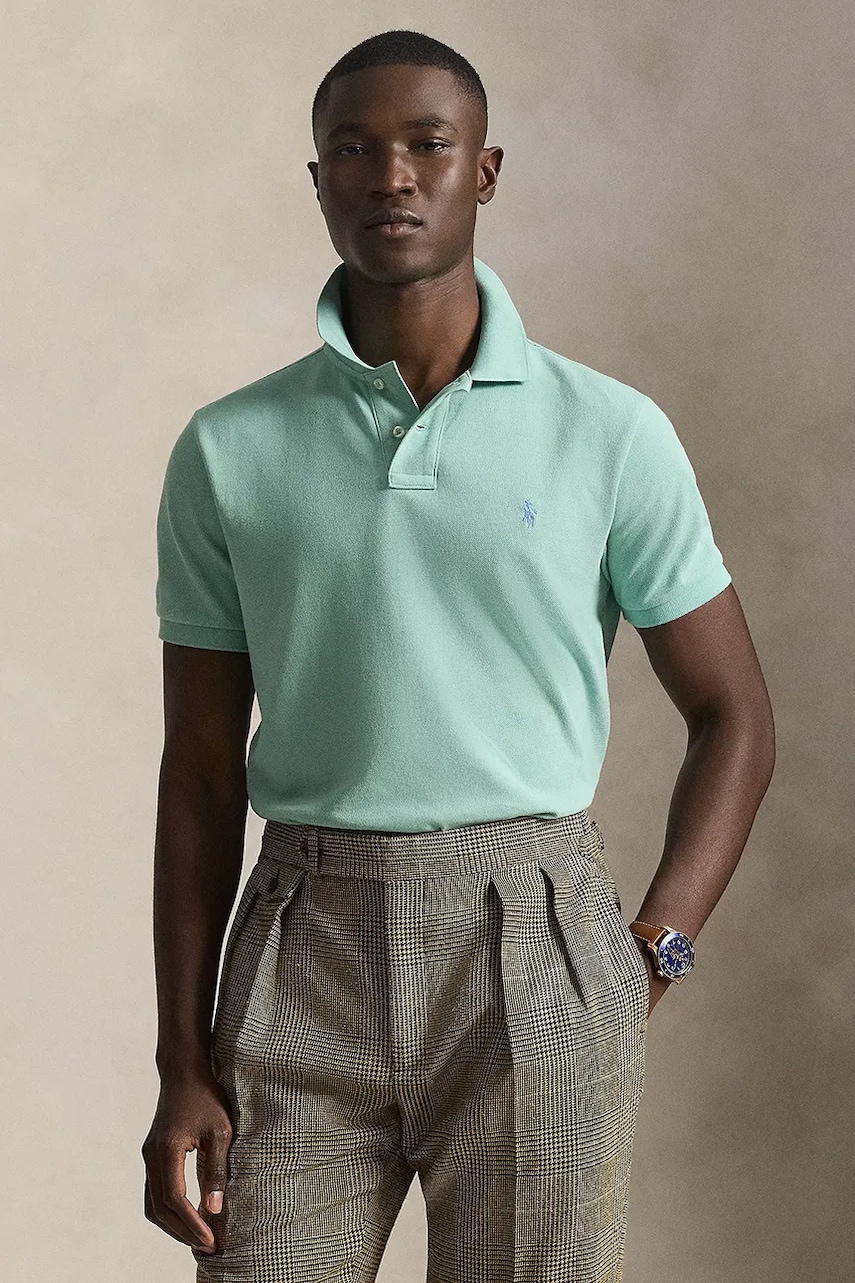 Βαμβακερό μπλουζάκι πόλο Polo Ralph Lauren