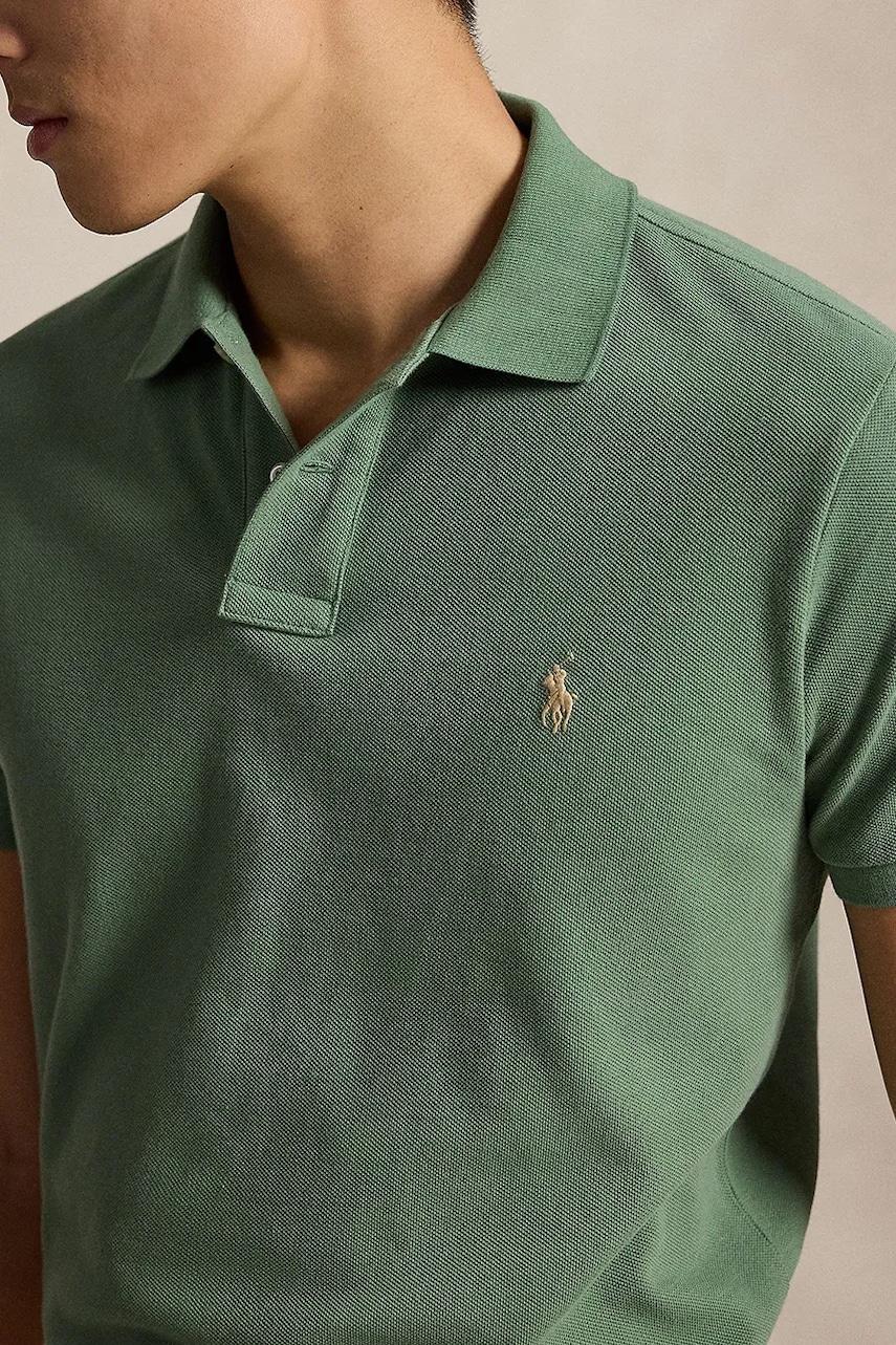 Polo Ralph Lauren polo tričko pánske bavlnené
