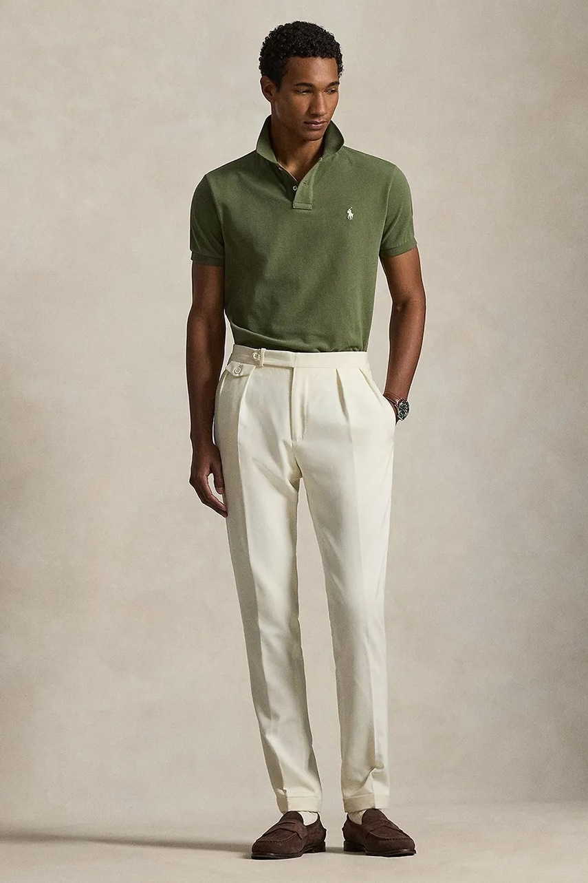 Polo Ralph Lauren polo tričko pánske bavlnené
