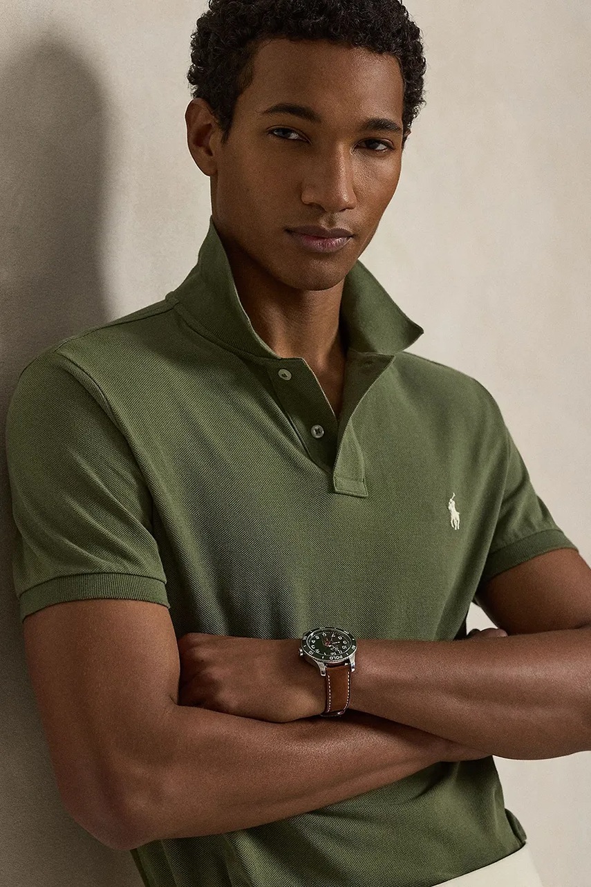 Polo Ralph Lauren polo tričko pánske bavlnené