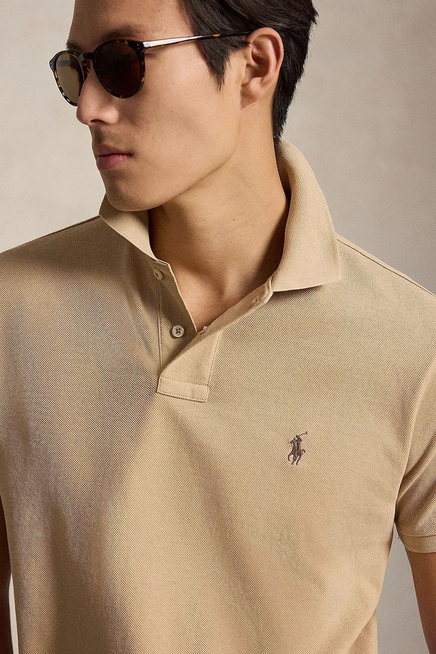 Polo Ralph Lauren polo tričko pánske bavlnené