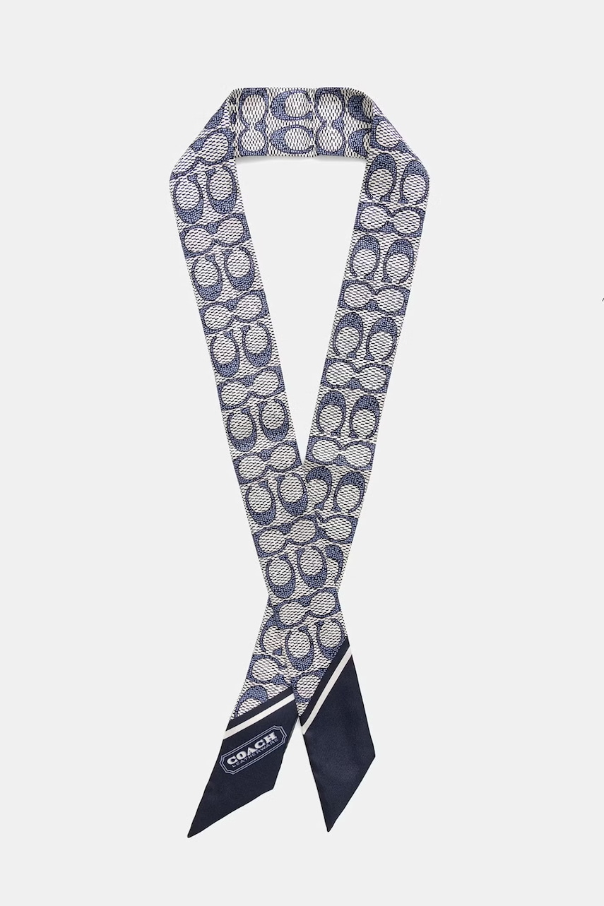 Coach eșarfă de femei de mătase