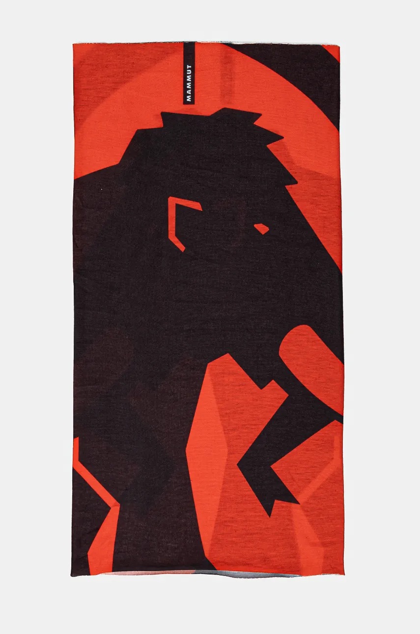 

Кръгъл шал Mammut в червено с десен, Червен
