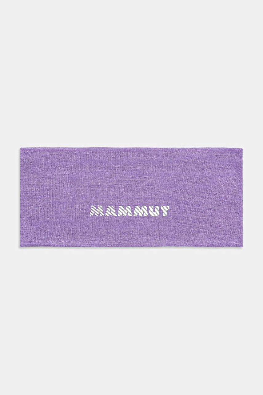 Mammut bentiță pentru cap Tree Wool culoarea negru, 1191.01930