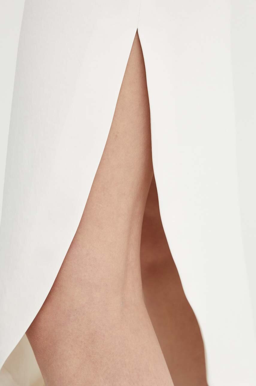 Φούστα Drykorn LEASA χρώμα: μπεζ, 130014 66427 φωτογραφία