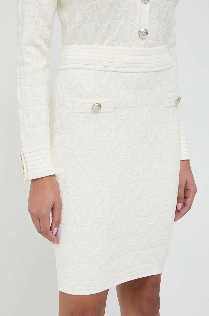 

Юбка Marciano Guess цвет бежевый mini карандаш