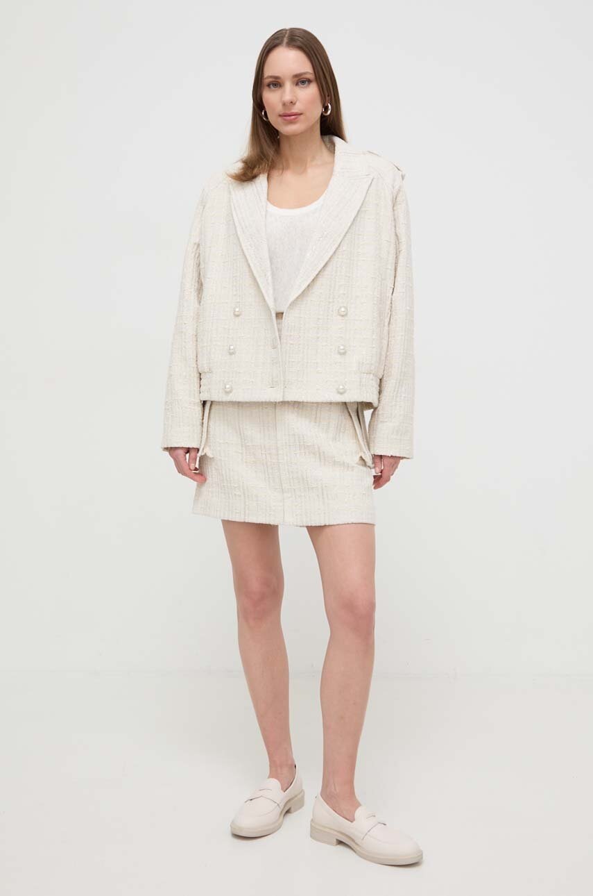 Φούστα Custommade χρώμα: μπεζ φωτογραφία