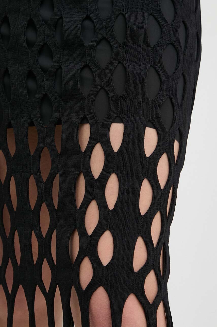 Φούστα Pinko χρώμα: μαύρο, 103466 Y7ZX φωτογραφία