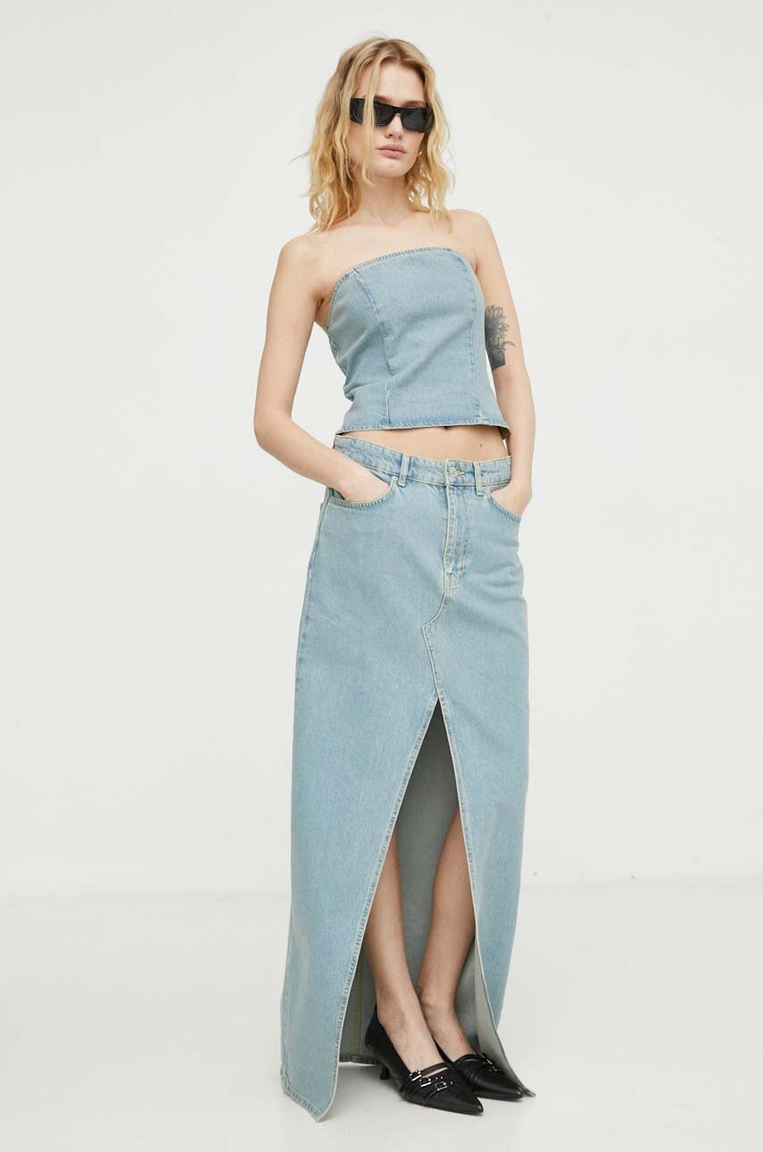 Džínová sukně Won Hundred