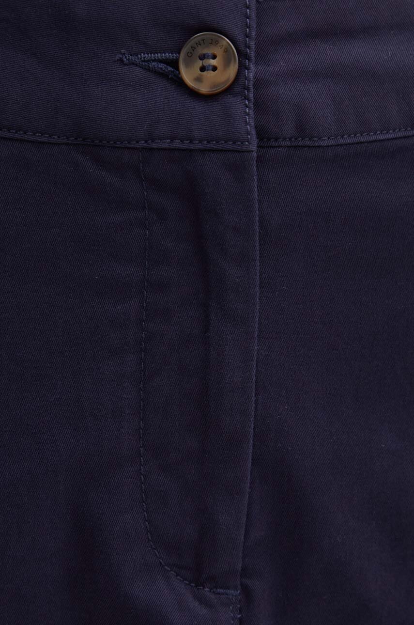 Φούστα Gant χρώμα: ναυτικό μπλε φωτογραφία