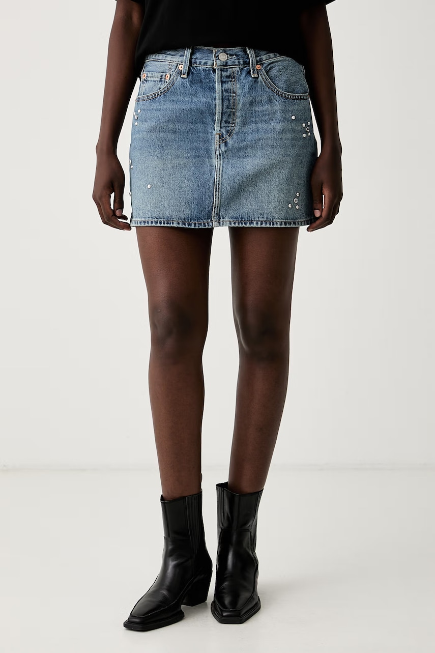 Levi's sukňa rifľová ICON