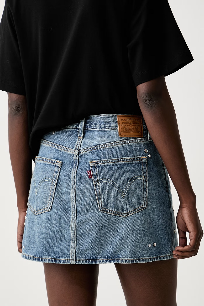 Levi's sukně džínová ICON (obrázek 3)