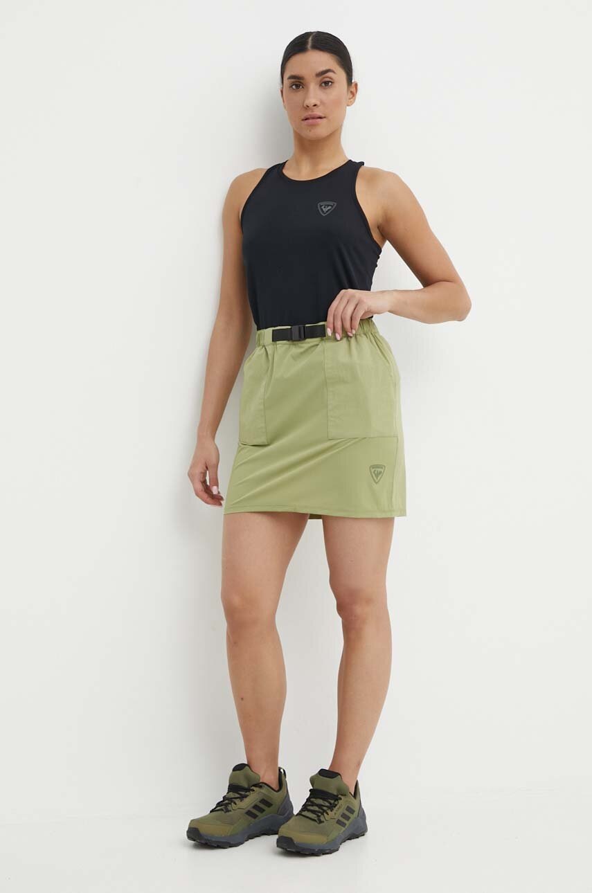 Αθλητική φούστα Rossignol E-Fiber Active χρώμα: πράσινο, RLMWD05 φωτογραφία