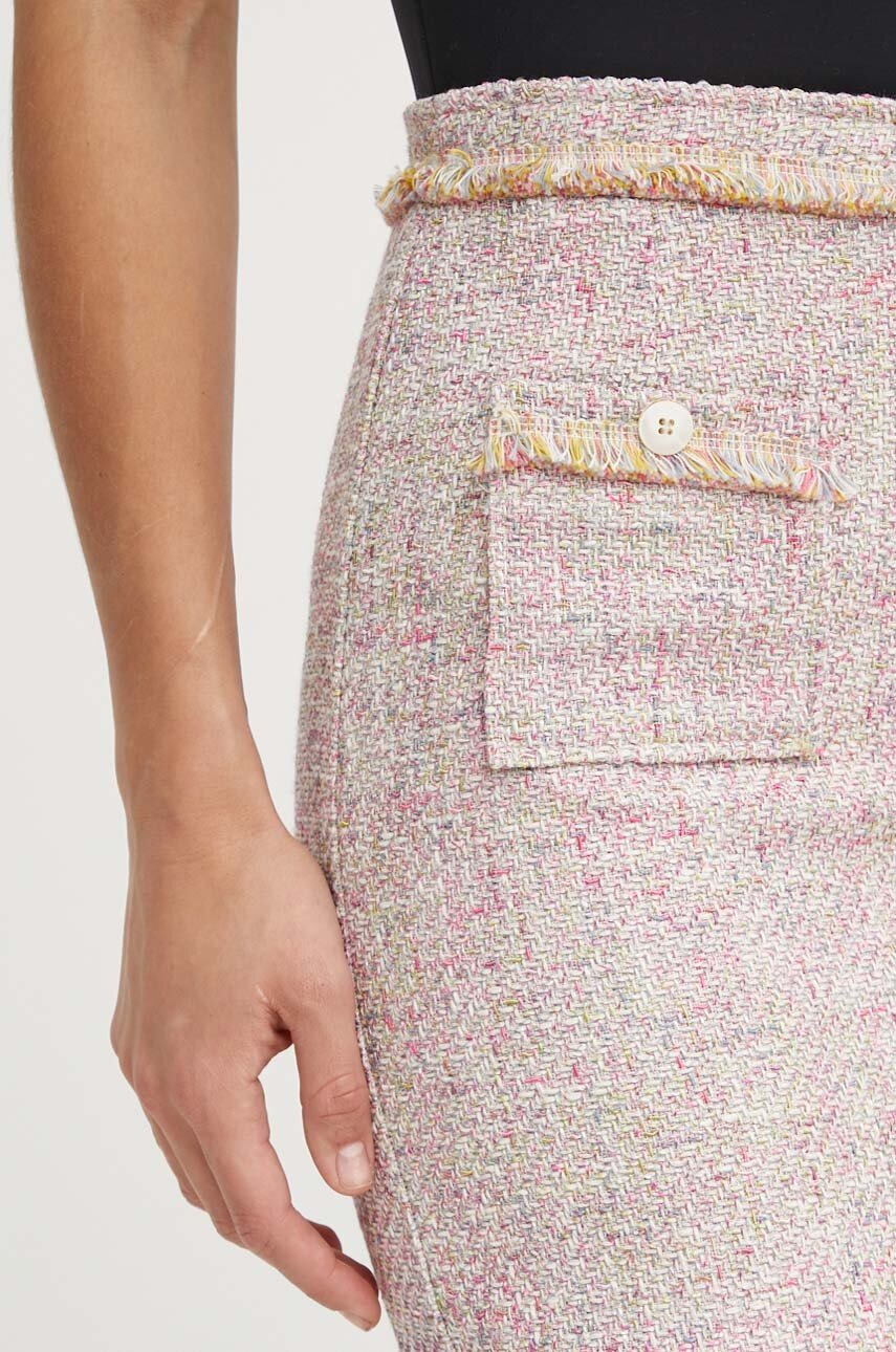 Φούστα La Petite Française JACKET χρώμα: ροζ φωτογραφία