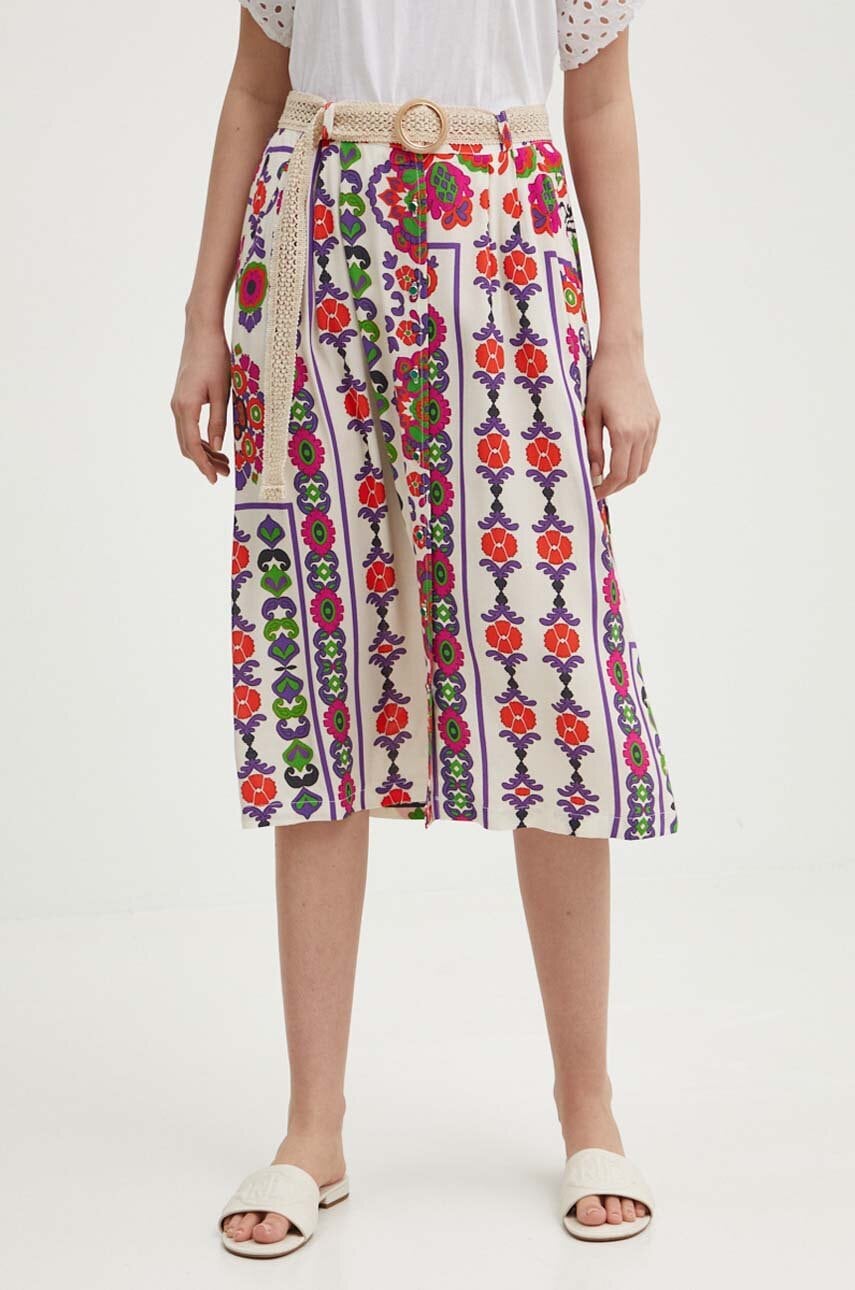 La Petite Française fusta JOUET midi, evazati La Petite Française fusta JOUET midi, evazati