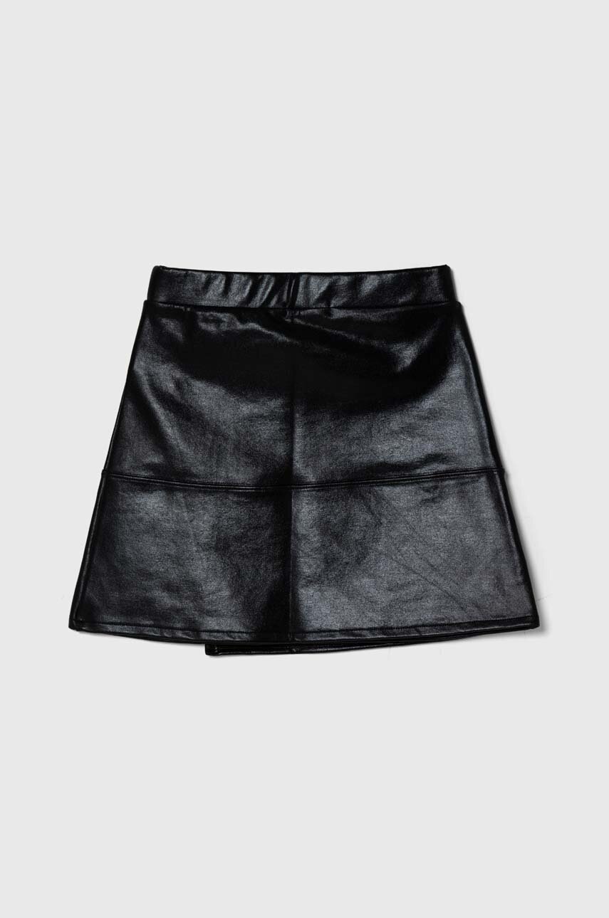 Детская юбка Calvin Klein Jeans цвет чёрный mini расклешённая