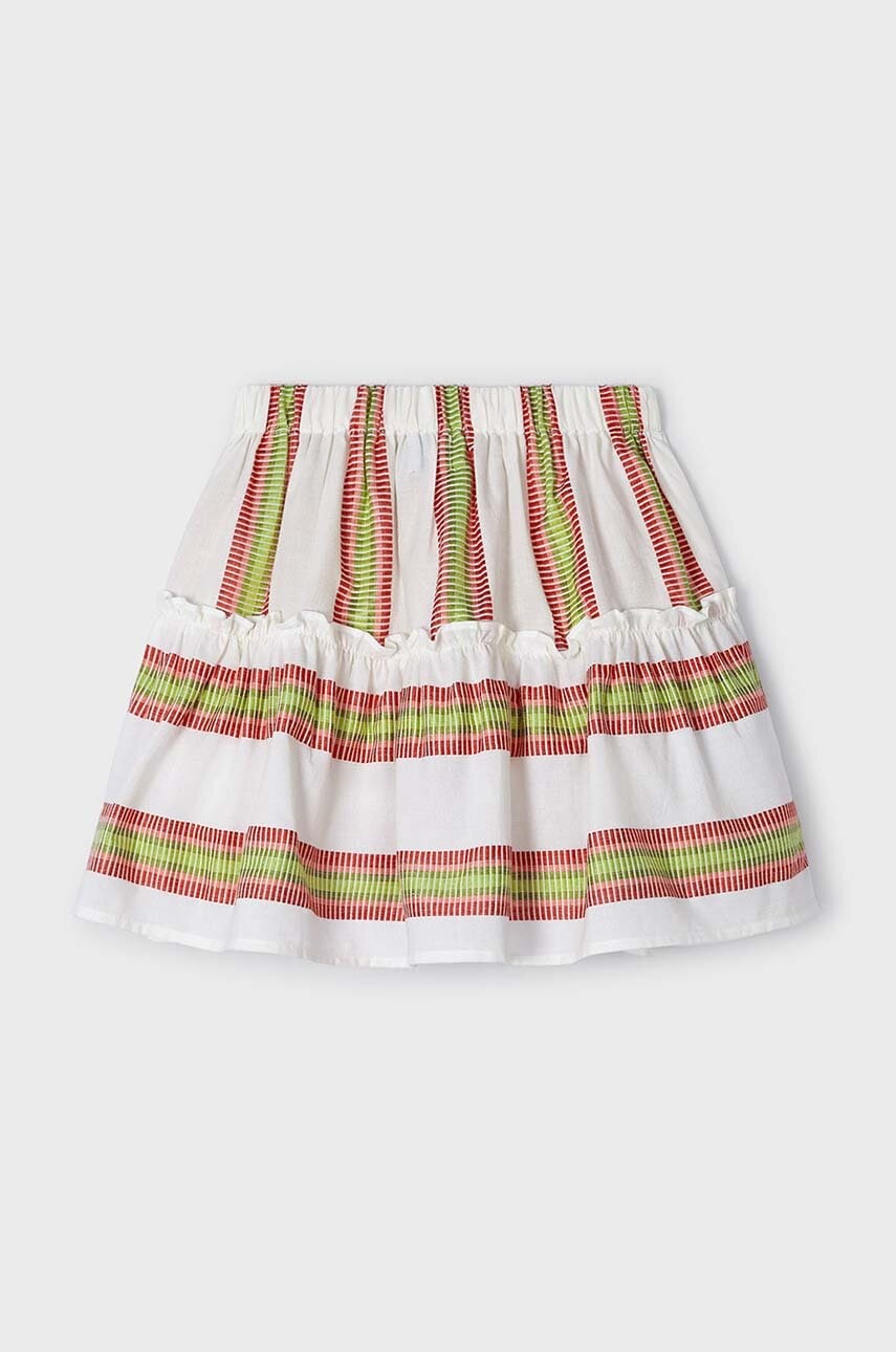 Детская юбка Mayoral цвет фиолетовый mini расклешённая в Тернополе Детская юбка Mayoral цвет фиолетовый mini расклешённая в Тернополе