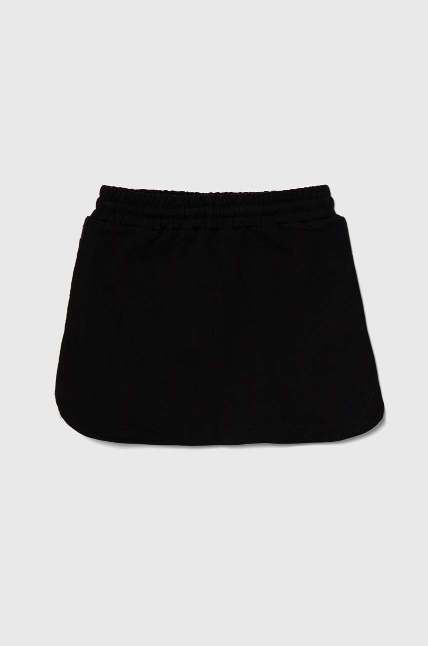 Детская юбка Pinko Up цвет чёрный mini расклешённая