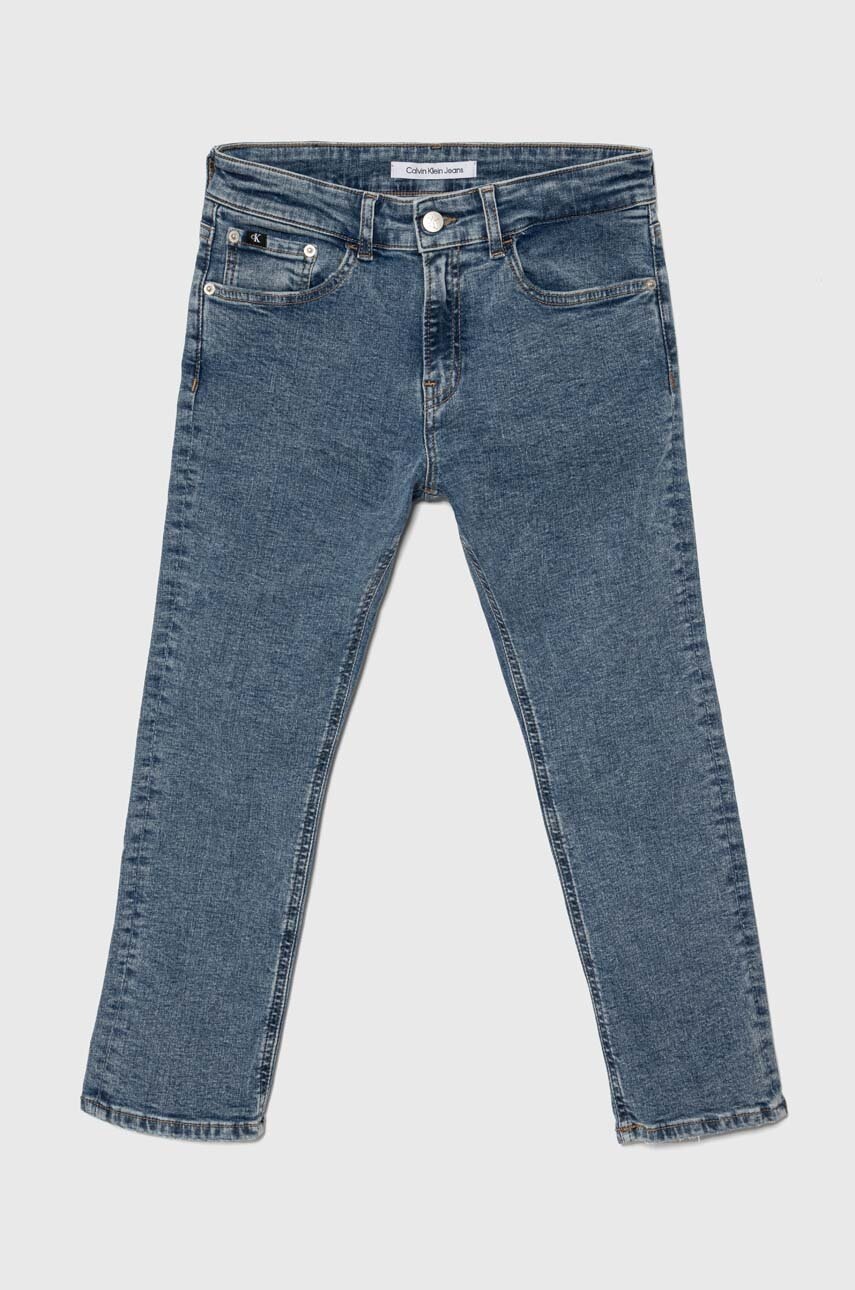 

Детски дънки Calvin Klein Jeans в, Син